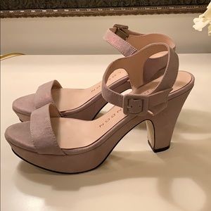 Sacha London nude sandal size 8